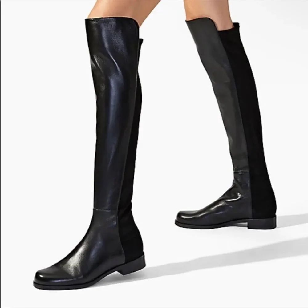 Stuart Weitzman/Dust Bag icon 5050 Collection over the knee boots. 7.5 NEW $795